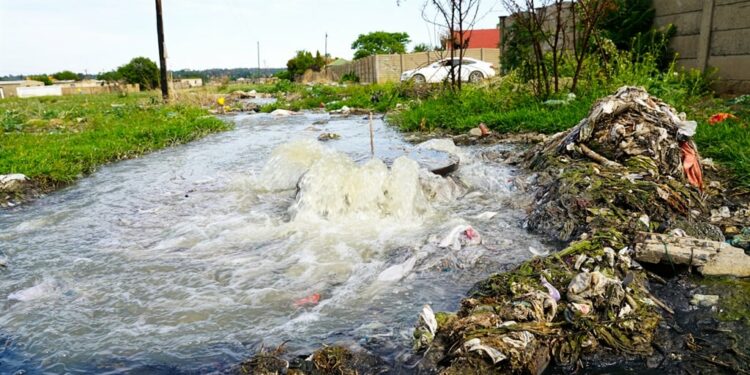 Emfuleni tap water contaminated with sewage