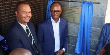 Minister Malatsi & Mayor Teixeira launched a Cyberlab in Midvaal