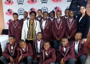 A Moment of Pride: Discovery Donates Blazers to Grade 7 Learners