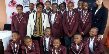 A Moment of Pride: Discovery Donates Blazers to Grade 7 Learners