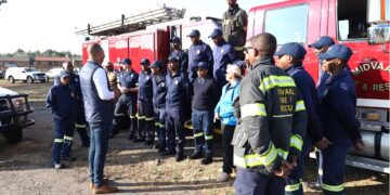 Midvaal Kicks Off Transport Month with Traffic and Fire & Rescue Vehicle Display