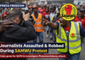 SANEF Condemns Assault and Robbery of The Witness Journalists During SAMWU Protest