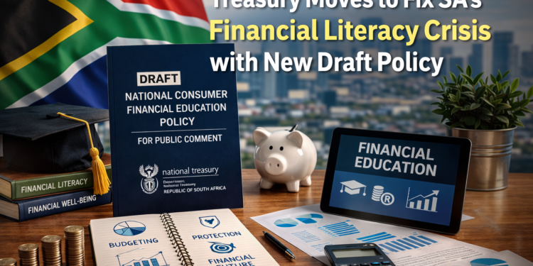 Treasury Moves to Fix SA’s Financial Literacy Crisis with New Draft Policy