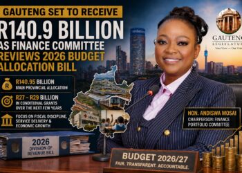 Gauteng Set to Receive R140.9 Billion as Finance Committee Reviews 2026 Budget Allocation Bill