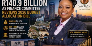 Gauteng Set to Receive R140.9 Billion as Finance Committee Reviews 2026 Budget Allocation Bill