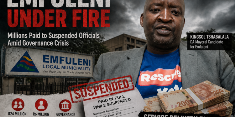Emfuleni Under Fire as Millions Paid to Suspended Officials Amid Governance Crisis