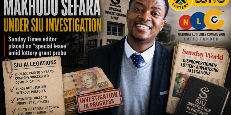 SANEF Rejects Claims of Inaction in Makhudu Sefara Lottery Funding Controversy