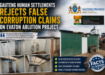 Human Settlements Rejects Corruption Claims Over 24 Million Evaton Sanitation Project