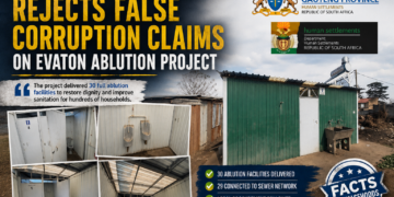 Human Settlements Rejects Corruption Claims Over 24 Million Evaton Sanitation Project