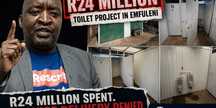24 Million Toilet Project Sparks Corruption Allegations in Emfuleni