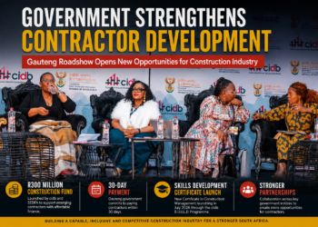 Government Strengthens Contractor Development as Gauteng Roadshow Opens New Opportunities for Construction Industry