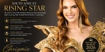 South Africa’s Chrizmie Mostert Makes History After Winning Teen Model World 2026 in Colombia