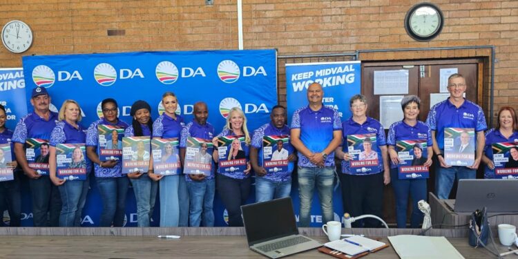 DA Midvaal Announces 15 Ward Candidates for 2026 Local Government Elections
